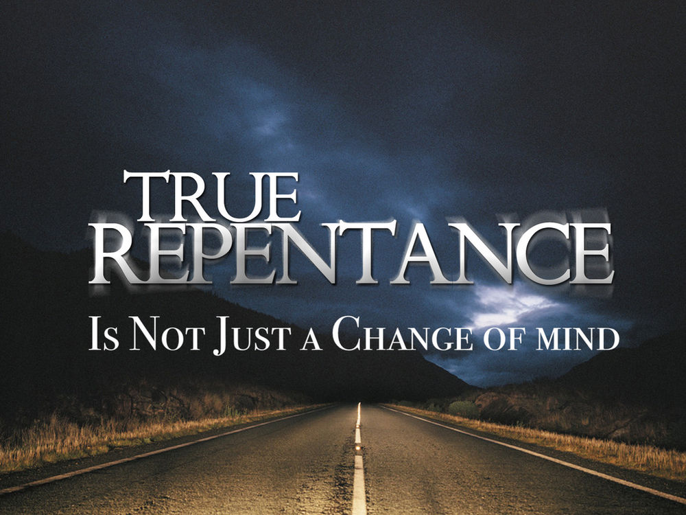 Repentance not convenient