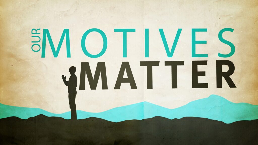 Motive Matters