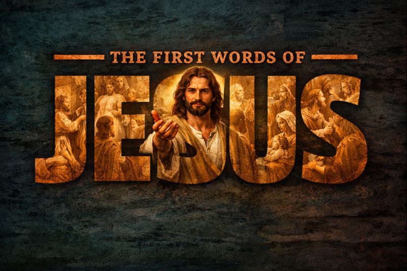 The First Words of Jesus